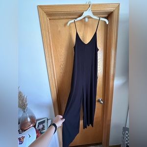 Tallulah size Medium ribbed jumpsuit.